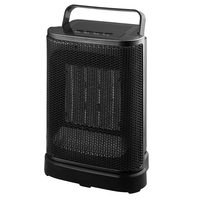 Mini radiateur PTC oscillant portable d'intérieur silencieux avec protection contre la surchauffe et thermostat réglable, 750W 1500W, prix usine
