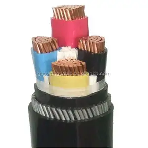 185 Sq Mm 3 Core 4 Core Power Cable Steel Wire Armored Underground Electric Cables