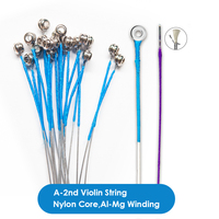 NAOMI – cordes de violon en Nylon V138 E A D G pour cordes de violon de taille 4/4 à 3/4, cordon en Nylon à noyau al-mg
