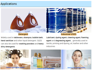 Fabrik preis SLES 70% Natrium laury lether sulfat Tensid Waschmittel AES 70 SLES CAS 68585-34-2 - Product Image 5