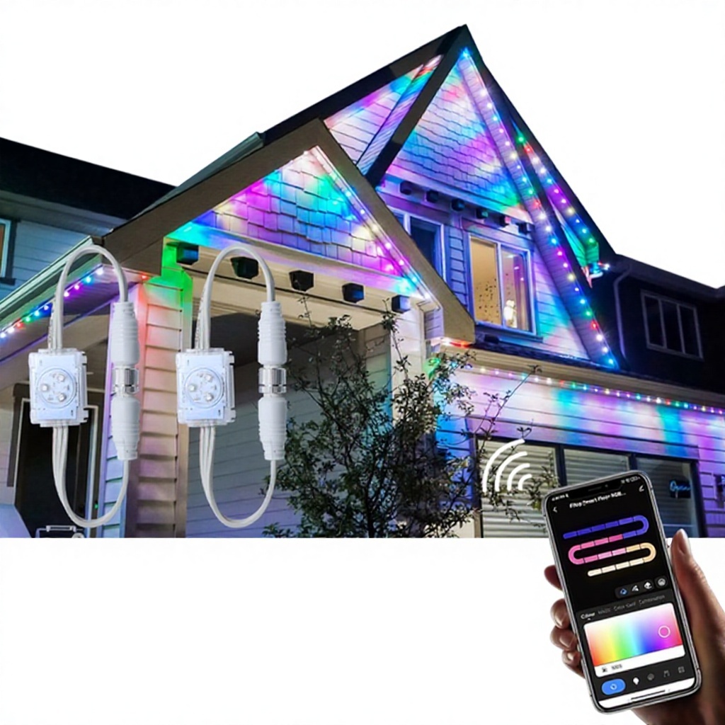 2026 IP68 Waterproof 12V RGBW LED Gemstone Style Ra90 5-Year Warranty Outdoor Christmas Light 30mm Pixel Light Decoration