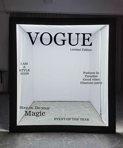Magazine Photo Booth Box Shipping Photo Booth Backdrop Box Magazine Wedding Photo Booth - Product Image 3