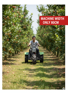 Microcultivador diésel de 23 HP con tres ruedas para huertos - 3 velocidades hacia adelante y 3 hacia atrás, minitractor multifuncional - Product Image 6