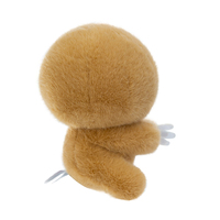 Juguete de Peluche Minimalista con Diseño de Clip para la Pantalla del Portátil y Decoración Estética de la Estantería