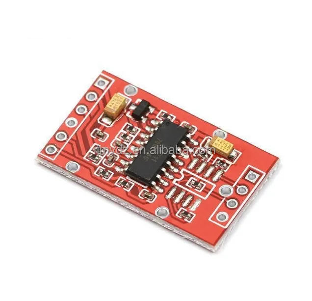 Hoge Kwaliteit Hx711 24-Bit Analoog Naar Digitaal Omzetting Met Schild Weegsensor Rood Ad Module Hx711