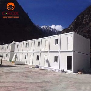 บ้านสำเร็จรูป Cbox สำหรับโรงแรม สำนักงาน ที่พักชั่วคราว แบบพกพา น้ำหนักเบา ประกอบง่าย - Product Image 1