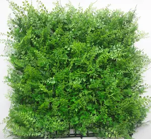 Plastic Decor Fence Home Garden Decor Diy Green Wall Plants Artificial Plastic Grass Fence