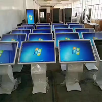 Moniteur à écran tactile capacitif industriel direct usine de 27 pouces pour écran tactile HD IPS mural CNC avec support
