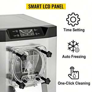 Machine à crème glacée dure aux fruits congelés SIAHO-618 1400W 20L/H - Product Image 6