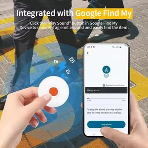 WESOLVET MFI Certified Smart GPS Tracker Locator for Kids Activity Monitoring Lithium Battery Mini Wireless Satellite <strong>Key</strong> <strong>Finder</strong> - Product Image 4