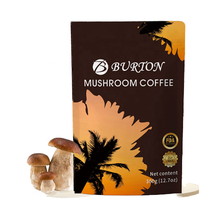 Café instantané aux champignons Ganoderma TK, saveur sucrée et chocolatée, emballé en sachet, produit transfrontalier très demandé