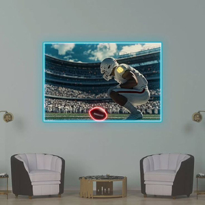 Enseigne lumineuse Pop Art personnalisée enseigne lumineuse murale pour motocyclette enseigne lumineuse à <span class=keywords><strong>LED</strong></span> éclairage décoratif imprimé UV - Product Image 6