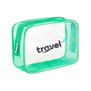 Print Logo Multicolored Waterproof PVC <b>Clear</b> <b>Travel</b> Cosmetic <b>Bags</b> - Product Image 2
