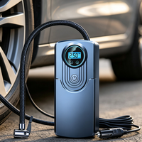 Pompe à air visuelle à aiguille mécanique 50W, gonfleur de pneus portable pour véhicule, outil de remplissage de pneus, accessoires automobiles