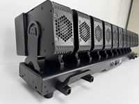 Barre de lumière LED mobile 12x60W RGBW à 12 têtes, barre de faisceau pixel, éclairage de scène, effet Wash Beam, DMX512, lumière de bar DJ pour club
