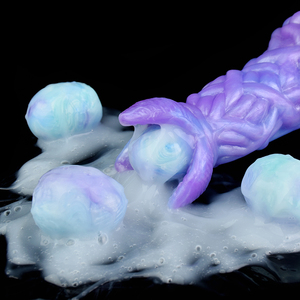 YOCY Fantasy Ovipositor Dildo <span class=keywords><strong>Pandora</strong></span> Potente puesta neumática Huevos Juguete sexual <span class=keywords><strong>para</strong></span> mujeres Hombres Masturbador <span class=keywords><strong>Bolas</strong></span> vaginales - Product Image 1