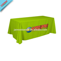 Nappes de Table de fête avec Logo personnalisé, tissu extensible, housse de Table en Spandex fantaisie