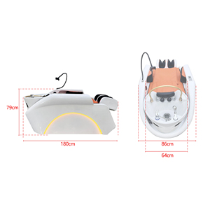 Fauteuil de massage confortable, chaise esthétique, fauteuil de lavage de cheveux - Product Image 3