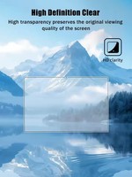 Protection d'écran pour MacBook Neo 13 pouces, film protecteur transparent HD en PET, anti-rayures, sans bulles, installation facile