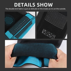 Genouillère de compression respirante et résistante VBOSI pour une <span class=keywords><strong>protection</strong></span> complète lors de la course, du basketball, de la gym et de l'entraînement physique - Product Image 4
