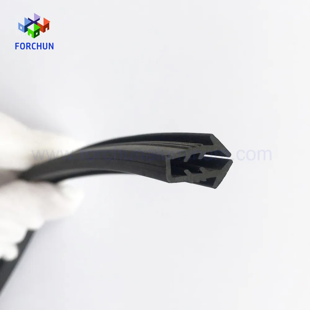 Karet Silikon EPDM Pintu Karet Penyegelan Strip Ekstrusi Segel Strip Glazur Kustom Karet Gasket Segel untuk Jendela Aluminium