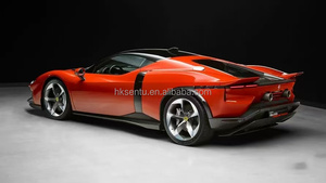 ชุดแต่งตัวถังคาร์บอนไฟเบอร์แท้ Testarossa OEM คุณภาพสูงใหม่ 100%  ประกอบได้พอดีกับรถยนต์  ประกอบด้วยลิ้นกันชนหน้า ดิฟฟิวเซอร์ สปอยเลอร์ สเกิร์ตข้าง และกันชน - Product Image 2