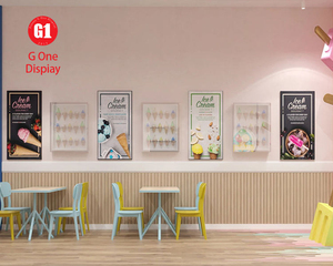 Luxury Stainless Steel Ice Cream Counter | Custom <b>Bar</b> Display for Ice Cream Parlor & Shop Fitting - Product Image 3