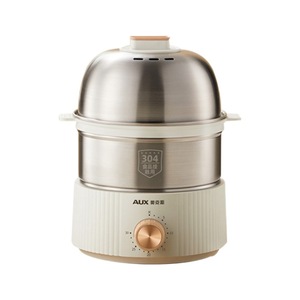 Olla para Huevos de Acero Inoxidable AUX de Doble Capa 304 de Grado Alimenticio con Función de Apagado Automático y Temporizador - Product Image 1