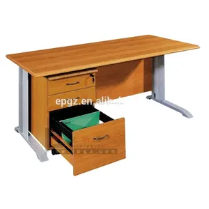 Mobilier scolaire Table de professeur de bureau pour salle de classe Bureau de professeur à 3 tiroirs