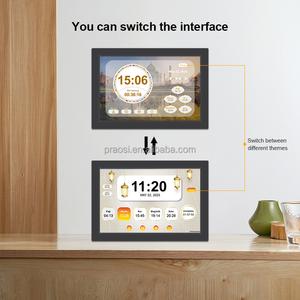 Pro 10 "orologio digitale Azan WiFi Touch Screen in tutto il mondo tempi di <span class=keywords><strong>preghiera</strong></span> islamico Halal Muslim Duas Dhikr Hadith sura <span class=keywords><strong>del</strong></span> <span class=keywords><strong>giorno</strong></span> - Product Image 5