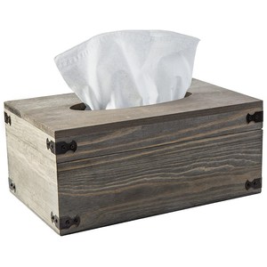 Porte-serviettes en bois naturel pin <span class=keywords><strong>vintage</strong></span> de luxe boîte <span class=keywords><strong>à</strong></span> <span class=keywords><strong>mouchoirs</strong></span> en bois mince avec couvercle pour maison pour un usage domestique - Product Image 1