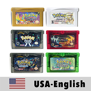 Cartucho de Juego con Cable de Plástico, Edición Team Rocket Odyssey Pisces Quetzal Light Platinum Moemon, para RTC Flash Cart, en Inglés (EE. UU.) - Product Image 4