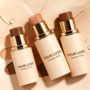 Barra de <span class=keywords><strong>Bronceador</strong></span> en Crema Personalizada de Larga Duración, Etiqueta Privada, Barra de Maquillaje Vegana Resistente al Agua para Contorno Facial Natural, Venta al Por Mayor - Product Image 1
