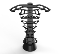 Farbenfroher Fitness-Kabelzug-Aufsatz Verstellbarer Mag-Griff Einstellbare Lat-Pulldown-Mag-Griffstangen