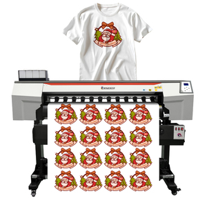 1.3m Textile Printing Machine I3200 Xp600 Head Sublimation Printer for T-shirt Roller Heat Transfer Printing Sublimation Machine
