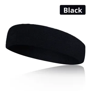 Cinta para la Cabeza Deportiva, Color Sólido, Absorbente de Sudor, Elástica, Delgada, Secado Rápido, Antideslizante, Antitranspirante, Protectora, 100% - Product Image 6