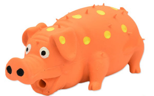 Domuz gıcırtılı köpek interaktif kauçuk çiğnemek oyuncak dayanıklı lateks nokta küçük orta büyük köpekler için <span class=keywords><strong>Grunting</strong></span> köpek domuz oyuncaklar - Product Image 4