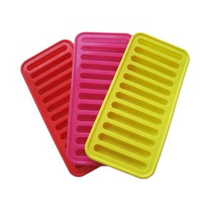 Strumento per gelato in gomma siliconica flessibile a sgancio facile sottile per bastoncini di ghiaccio stampo per vassoio stretto - Product Image 4