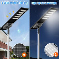 Éclairage public solaire Lampes LED étanches pour l'extérieur pour les jardins, les routes et les autoroutes