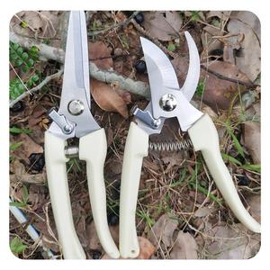 Ciseaux de jardin multifonctionnels en acier inoxydable, faits à la main, à double tranchant, pour la taille des légumes, des fruits, des plantes et des arbres en extérieur - Product Image 2