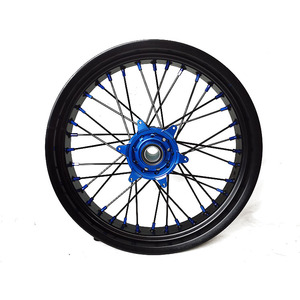 <span class=keywords><strong>Prix</strong></span> d'usine, roues de supermotard complètes en alliage d'aluminium de 17 pouces, neuves, personnalisées, pour YZ450 <span class=keywords><strong>YZ</strong></span> <span class=keywords><strong>125</strong></span> YZF 250 - Product Image 3