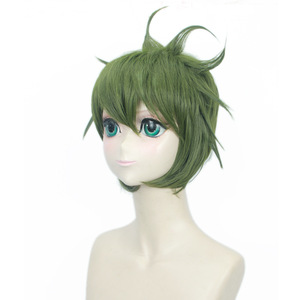 <span class=keywords><strong>Perruque</strong></span> synthétique verte Ainizi de 35 cm, Danganronpa: Trigger Happy Havoc, rôle d'Amami Rantarou, <span class=keywords><strong>perruque</strong></span> de cosplay pour femmes - Product Image 5