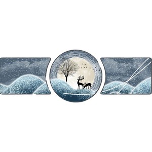 Peinture décorative murale triptyque <span class=keywords><strong>ShanYu</strong></span> pour salon, haut de gamme, moderne et simple, motif animal, nature morte imprimée, cadre en PVC doré - Product Image 6