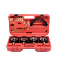 YIZHE — jauge de pression de carburant pour moto, outils de véhicule, manomètre, de pression de carburateur, jauge de synchronisation, adapté à Honda Yamaha