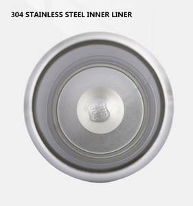 Vente en gros canette de cola portable simple 304 tasse isolante en acier inoxydable facile à tirer peut taper bouteille de paille portable pour étudiant - Product Image 3