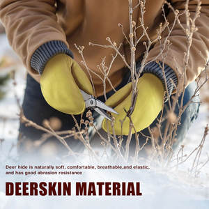 <span class=keywords><strong>Gants</strong></span> en cuir de daim véritable imperméables et isolés, <span class=keywords><strong>gants</strong></span> d'hiver <span class=keywords><strong>très</strong></span> froids <span class=keywords><strong>pour</strong></span> hommes, imperméables et chauffants - Product Image 4