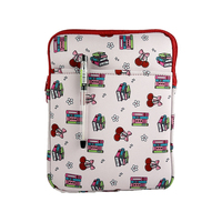 Sac pour ordinateur portable imperméable, sac pour iPad, tissu lavable en néoprène, protège-livre pour accessoires de livres