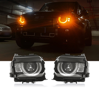 Accessoires de phares de voiture à lentille haute brillance pour Jetour Traveller/Shanhai T2, transformation en phares de style Defender