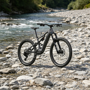 Bicicleta Eléctrica Amflow PR Carbon de Suspensión Completa, Batería Desmontable de 630 Wh, Suspensión Fox AWL de 160 mm, Frenos Hidráulicos AXS, Amflow PR Carbon Amfl - Product Image 1