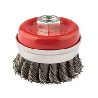 Brosse métallique industrielle haute efficacité pour le polissage des métaux et l'élimination de la rouille, disponible en OEM